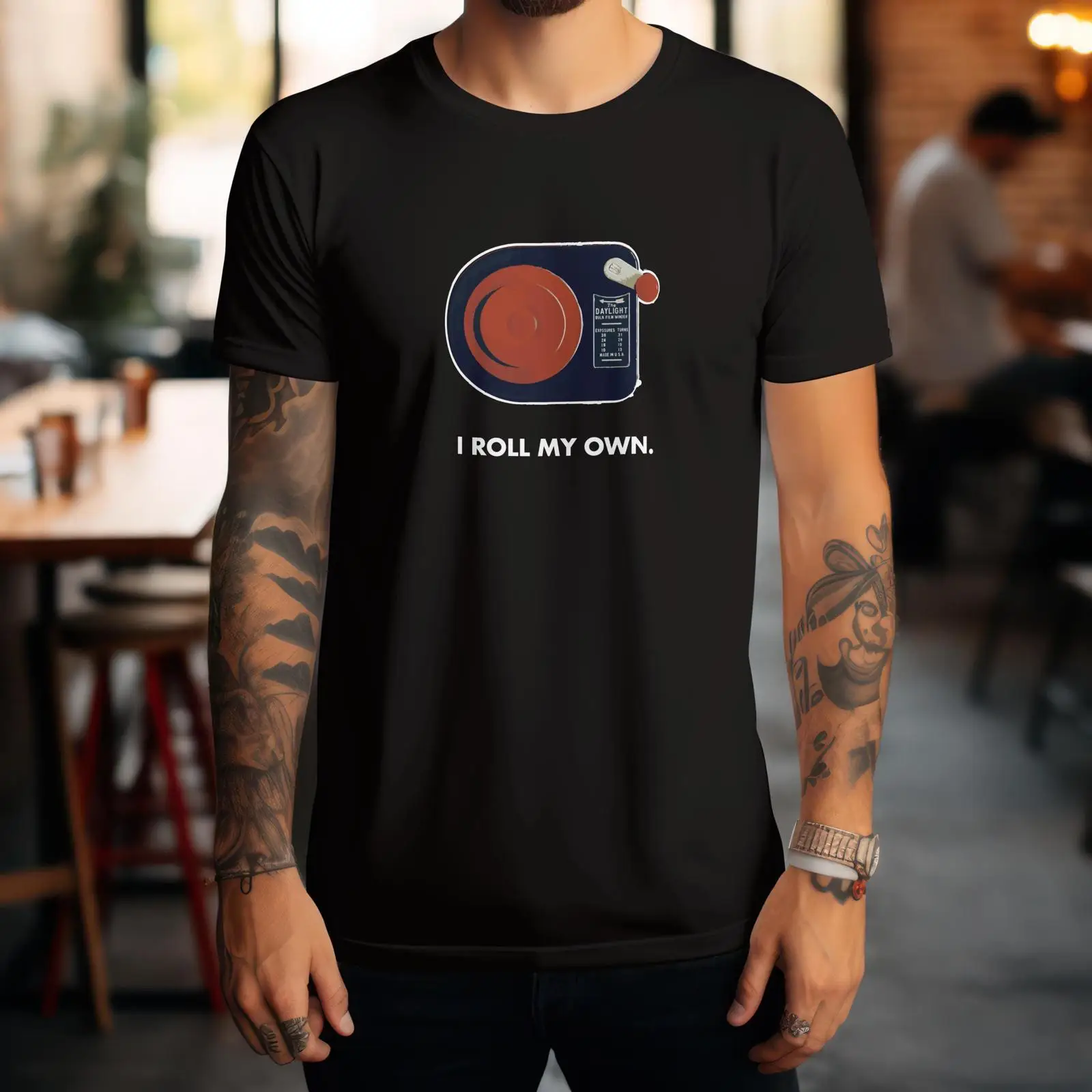 Photography Graphic Design - Футболка Softstyle с забавным ретро-дизайном фотомагнитофона