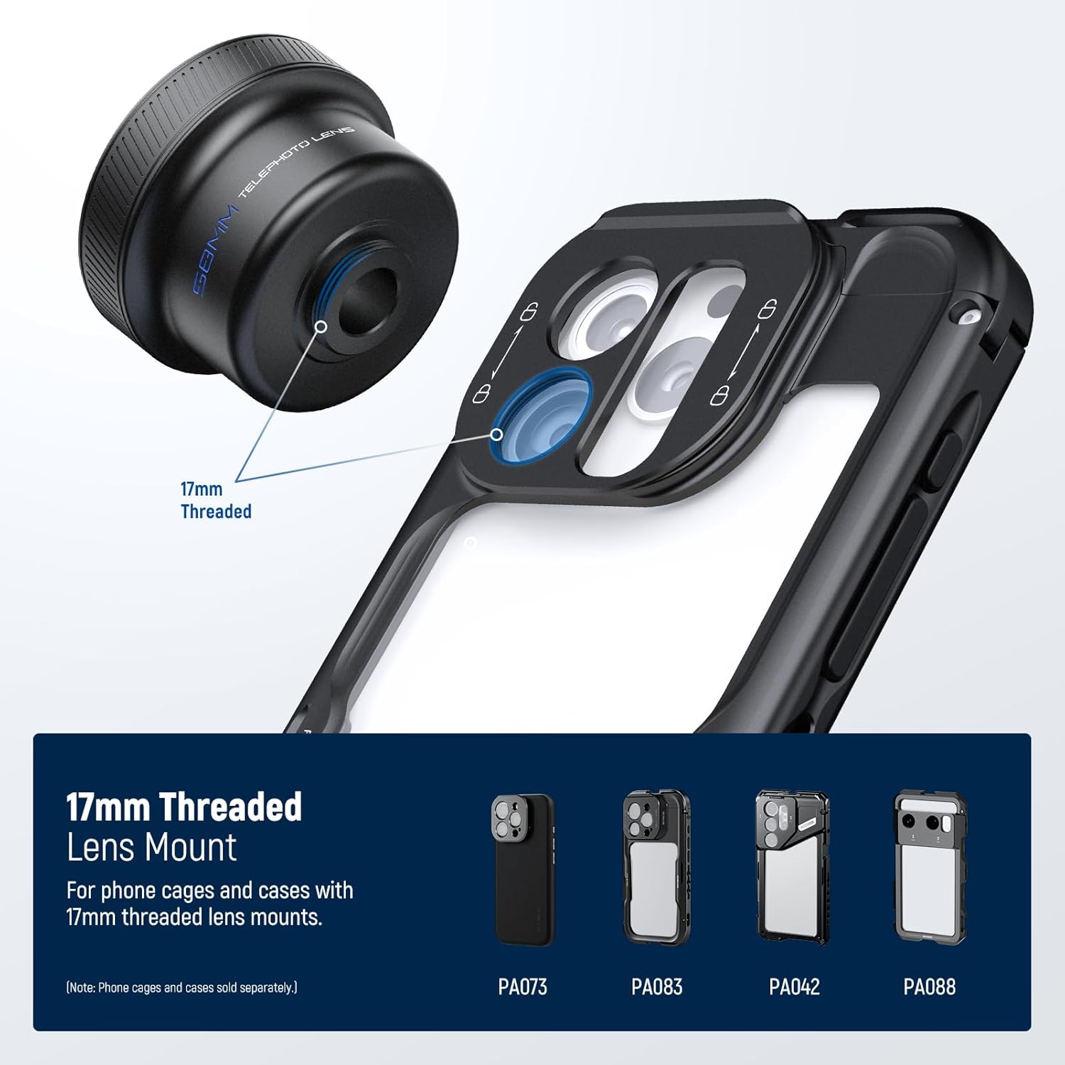 Телеобъектив NEEWER 58 мм/18 м – обзор и цена Photography Kit Xiaomi 15T Pro