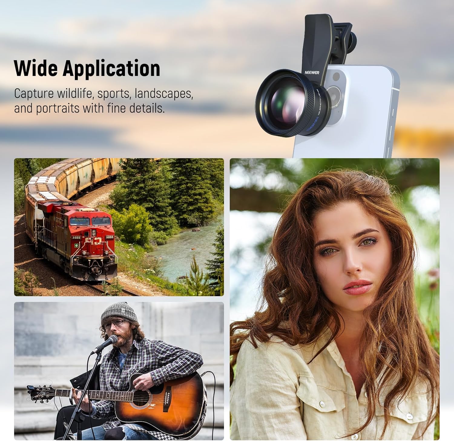 Телеобъектив NEEWER 58 мм/18 м – обзор и цена Photography Kit Xiaomi 15T Pro