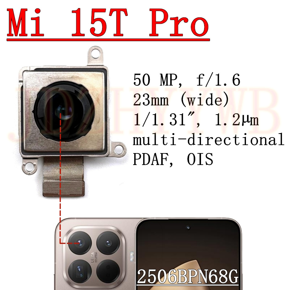 Задняя и фронтальная камеры дл – обзор и цена Photography Kit Xiaomi 15T Pro